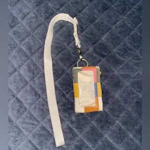 Wild fable card holder with lanyard